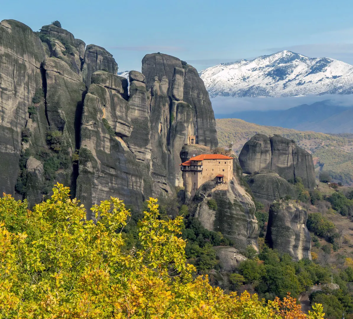 Rent a car from Thessaloniki to Meteora - Kalabaka